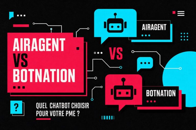 découvrez une comparaison détaillée entre airagent et botnation pour choisir le chatbot idéal qui boostera la relation client de votre pme.