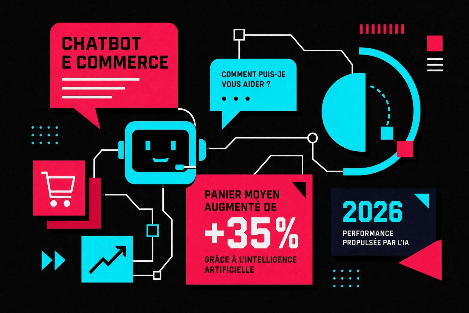découvrez comment un chatbot e-commerce alimenté par l'ia peut augmenter le panier moyen de +35% en 2026 et transformer votre expérience client.