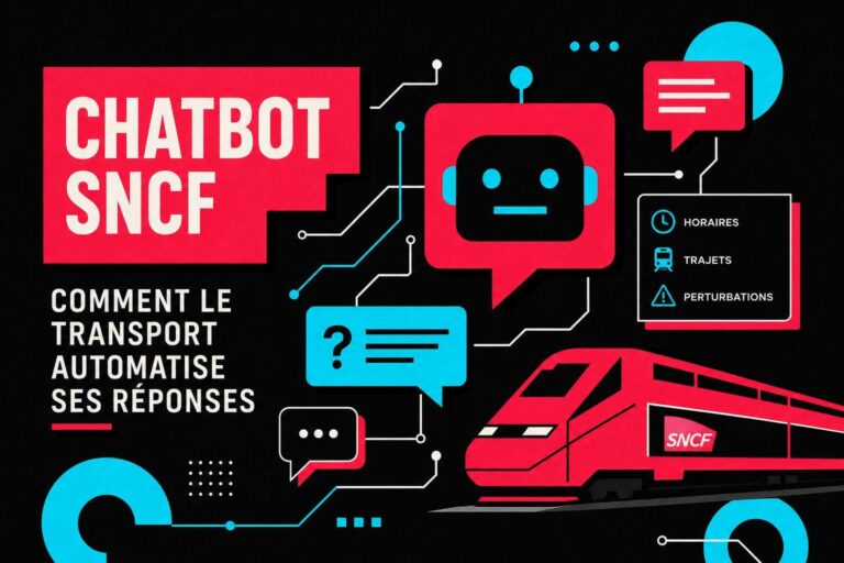 découvrez comment la sncf utilise un chatbot pour automatiser ses réponses et améliorer l'expérience de ses voyageurs grâce à l'intelligence artificielle.