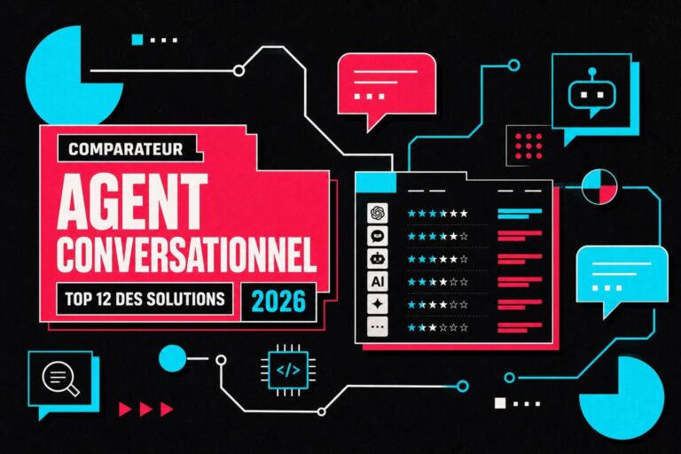 découvrez notre comparateur des 12 meilleures solutions d'agents conversationnels en 2026 pour choisir l'outil idéal adapté à vos besoins.