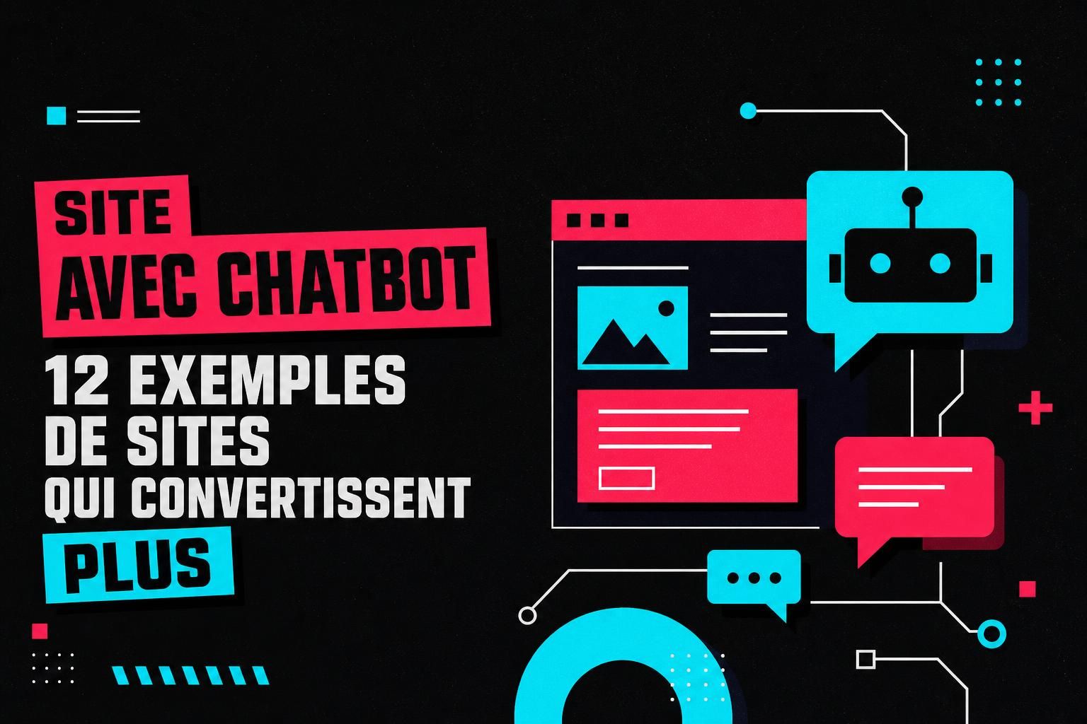découvrez 12 exemples de sites avec chatbot qui améliorent l'engagement client et augmentent les conversions. inspirez-vous pour optimiser votre site dès aujourd'hui !